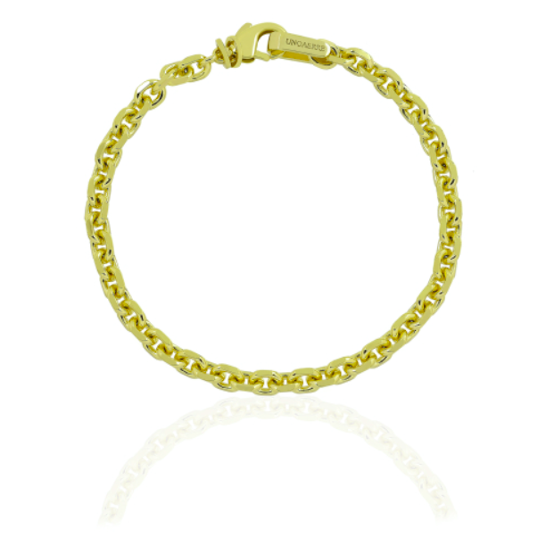 Bracciale catena ovale dorata UNOAERRE 2500