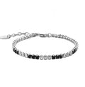 Bracciale Tennis da Uomo 4US Cesare Paciotti in Acciaio con Zirconi - 21 cm