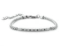 Armband 4US Cesare Paciotti Herren 4UBR6989 – Eleganz in Edelstahl mit Zirkonia