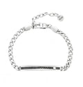 Herrenarmband Cesare Paciotti 4US 4UBR6991 mit Zirkonia und verstellbarem Design
