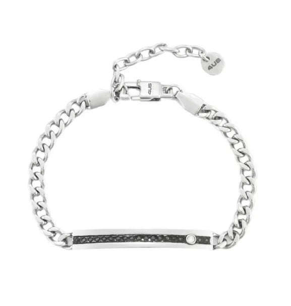 Herrenarmband Cesare Paciotti 4US 4UBR6991 mit Zirkonia und verstellbarem Design