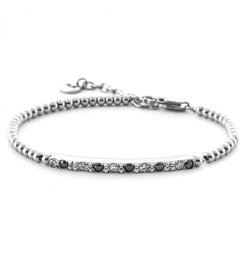 Bracciale Uomo Cesare Paciotti 4US 4UBR6992 con Zirconi e Design Regolabile