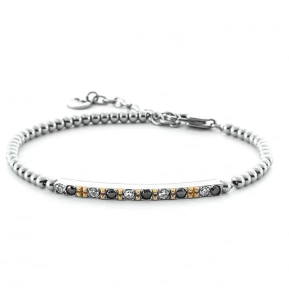 Herrenarmband Cesare Paciotti 4US 4UBR6994 mit Zirkonia und verstellbarem Design
