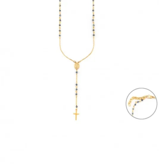 Halskette 4US Cesare Paciotti Herren 4UCL7349 – Lässige Eleganz mit Edelsteinen und Stahl