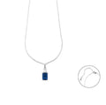 Collana in Argento 925 con Zirconi Blu e Bianchi - 4US Cesare Paciotti 4UCL7180W