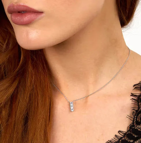 Collana Morellato Tesori in Argento con Pendente e Zirconi - SAIW240