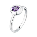 Anello Donna Argento Morellato Tesori SAXN26016 con Ametista Viola