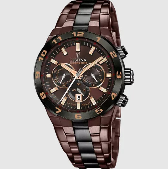 Orologio da Uomo Festina F20708/1 - Eleganza e Precisione con Cronografo e Acciaio Inossidabile