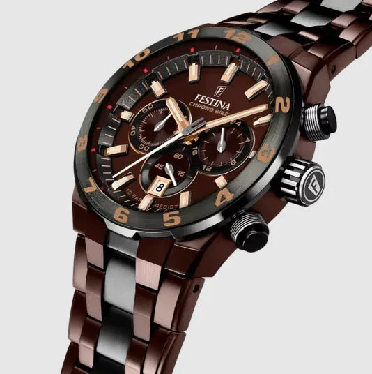 Orologio da Uomo Festina F20708/1 - Eleganza e Precisione con Cronografo e Acciaio Inossidabile