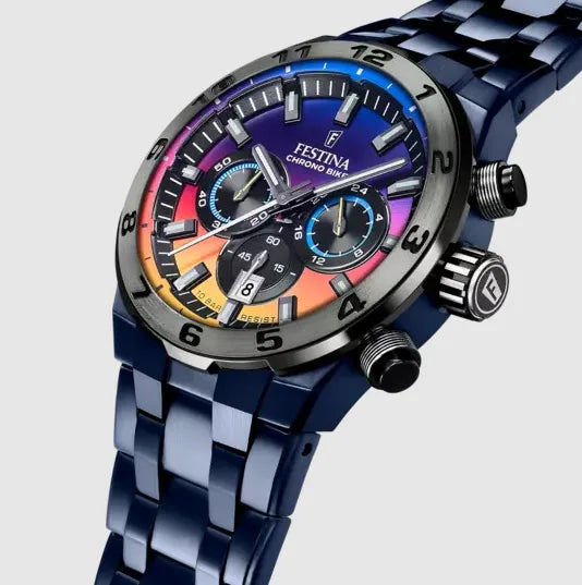 Orologio da Uomo Festina F20709/1 - Stile Moderno, Cronografo e Acciaio Inossidabile
