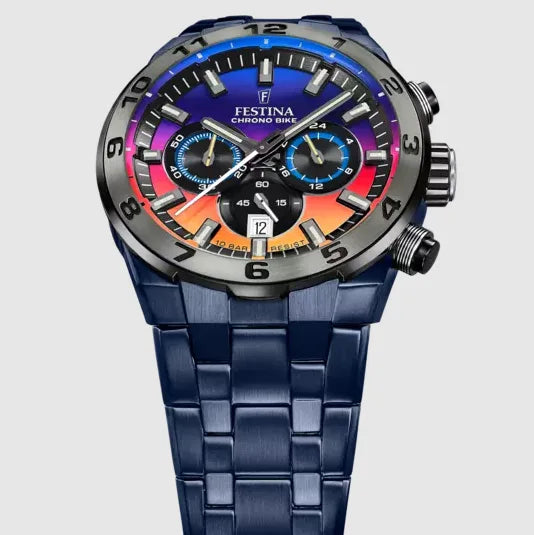 Orologio da Uomo Festina F20709/1 - Stile Moderno, Cronografo e Acciaio Inossidabile