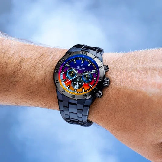Orologio da Uomo Festina F20709/1 - Stile Moderno, Cronografo e Acciaio Inossidabile