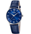 Festina Uhr F20690/3 – Dezente Eleganz mit blauem Zifferblatt und Armband