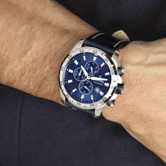 Orologio Festina F20692/2 - Eleganza e Funzionalità con Quadrante Azzurro e Cinturino in Pelle