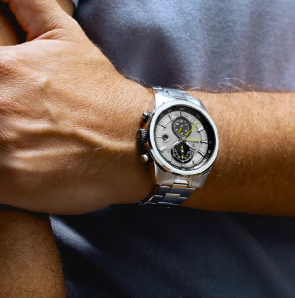 Festina Uhr F20694/4 – maskuliner Stil in Edelstahl mit Chronographenfunktionen