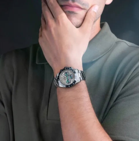 Orologio Festina Ceramic F20703/1 con cronografo e cinturino in acciaio inossidabile