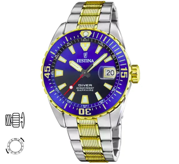 Festina The Originals F20706/1 Uhr - Sportliche Eleganz und maximale Widerstandsfähigkeit