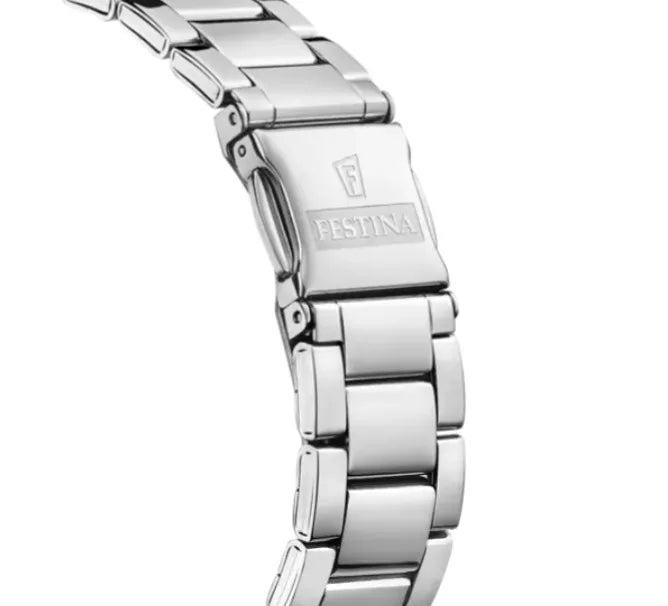 Festina Damenuhr Boyfriend F16790/E - Unverwechselbare Eleganz und Stil