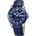Orologio Festina Titanium F20699/2 Azzurro con Cinturino in Pelle, Uomo