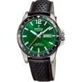 Orologio Festina Titanium F20699/3 Verde con Cinturino in Pelle, Uomo