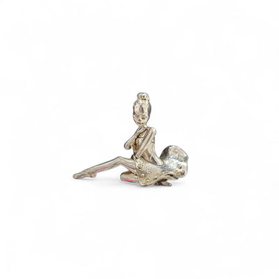 Ballett-Statuette aus Silber