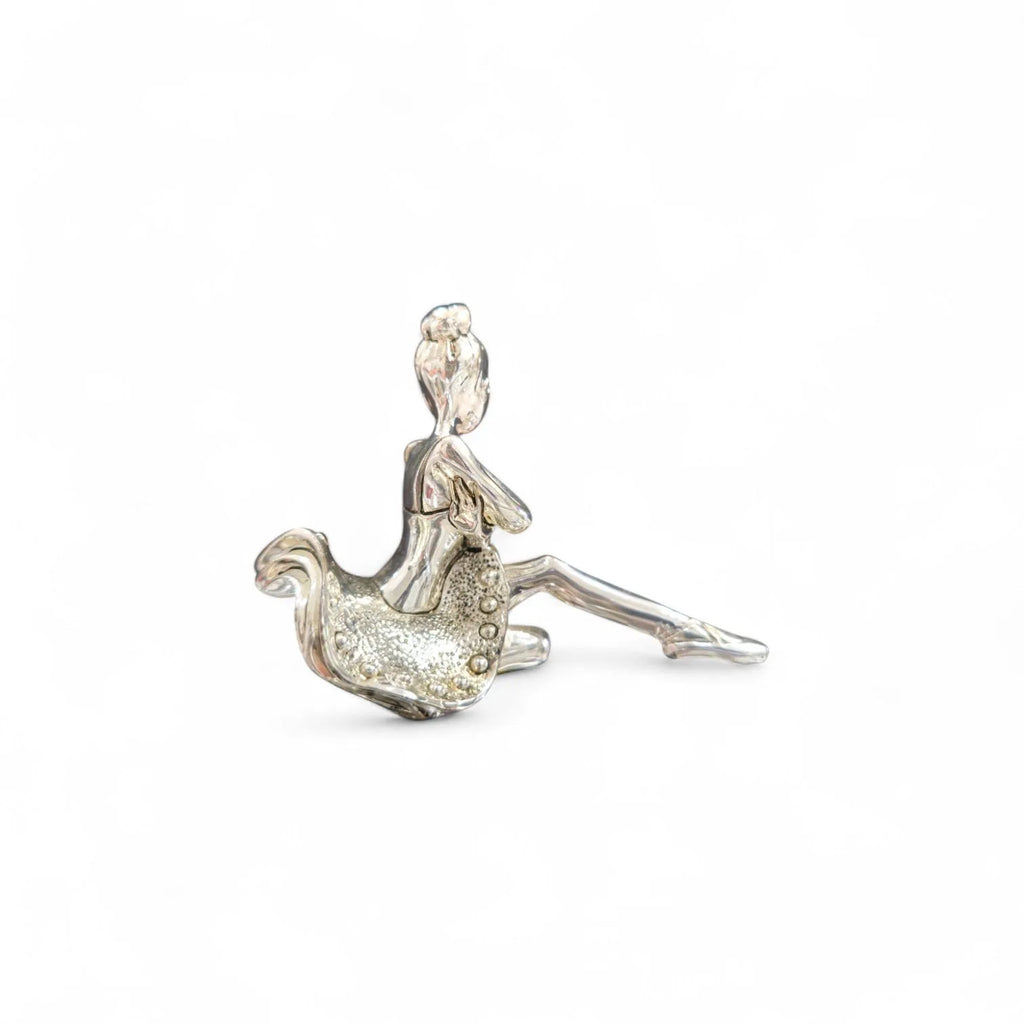 Statuetta ballerina in argento