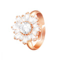 Stroili Anello donna Regolabile Metallo Rosè e Cristalli 1680399
