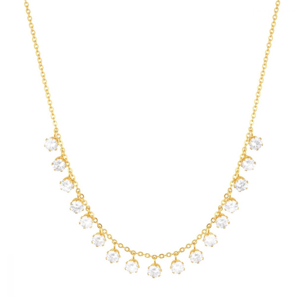 Stroili Girocollo donna Ottone Dorato e Cristalli 1680384