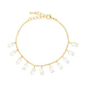Stroili bracciale donna ottone dorato e cristalli 1680389