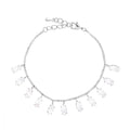 Stroili bracciale donna ottone rodiato e cristalli 1680391