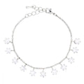 Stroili Damenarmband rhodiniertes Messing und Kristalle 1680394
