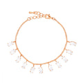 Stroili bracciale donna ottone rosato e cristalli 1680390