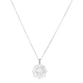 Stroili Damen Halskette, rhodiniertes Metall mit Kristallen 1680388
