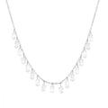 Stroili girocollo donna ottone rodiato e cristalli 1680383