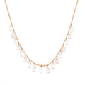 Stroili girocollo donna ottone rosato e cristalli 1680382
