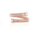 Unoaerre bracciale donna rigido a due giri in bronzo rosè 1825