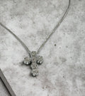 Collana con Croce di diamanti chic 0,42 g color