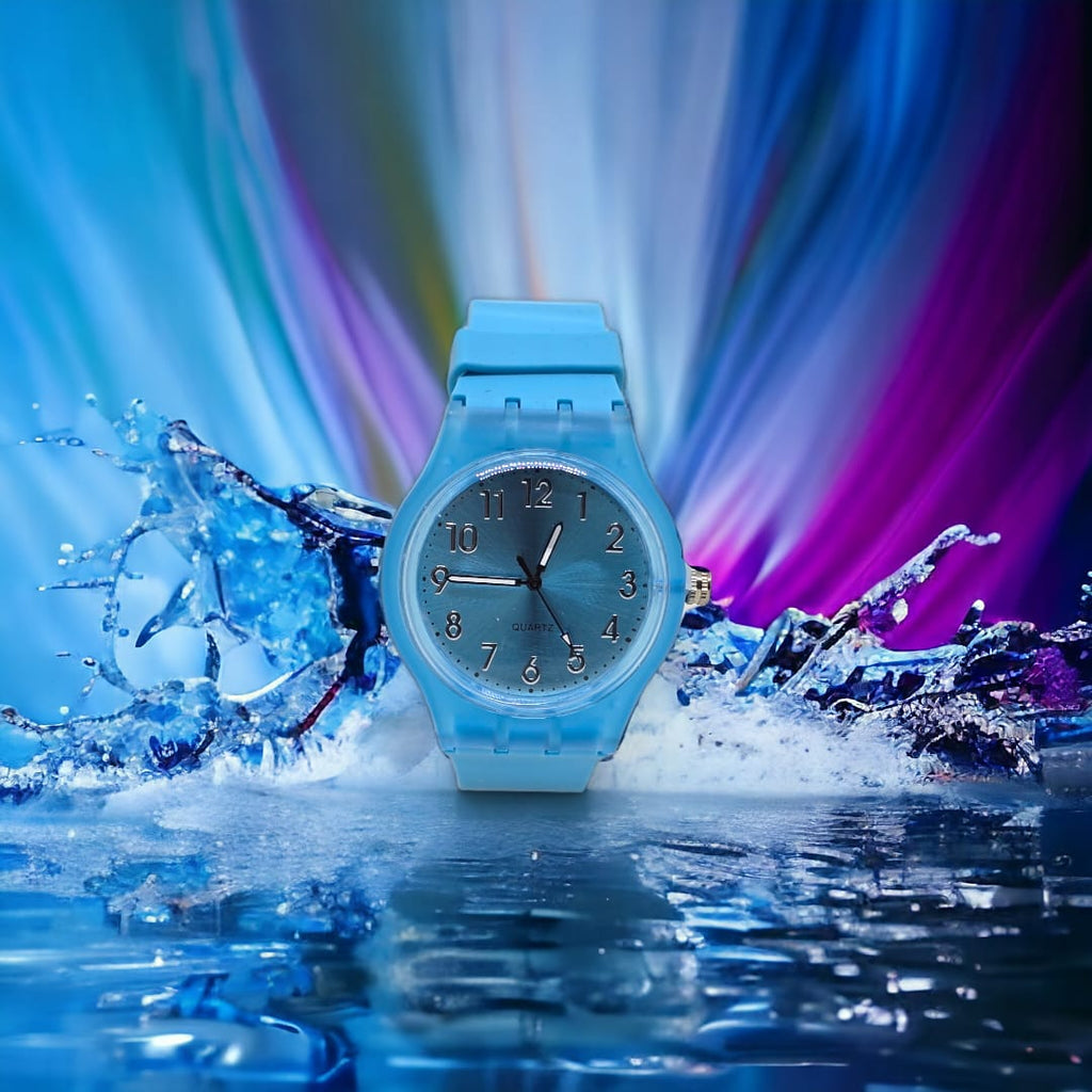 Orologio solo tempo Unisex trasparente ZCC Summer