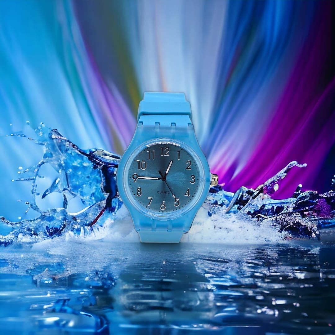 Orologio solo tempo Unisex trasparente ZCC Summer