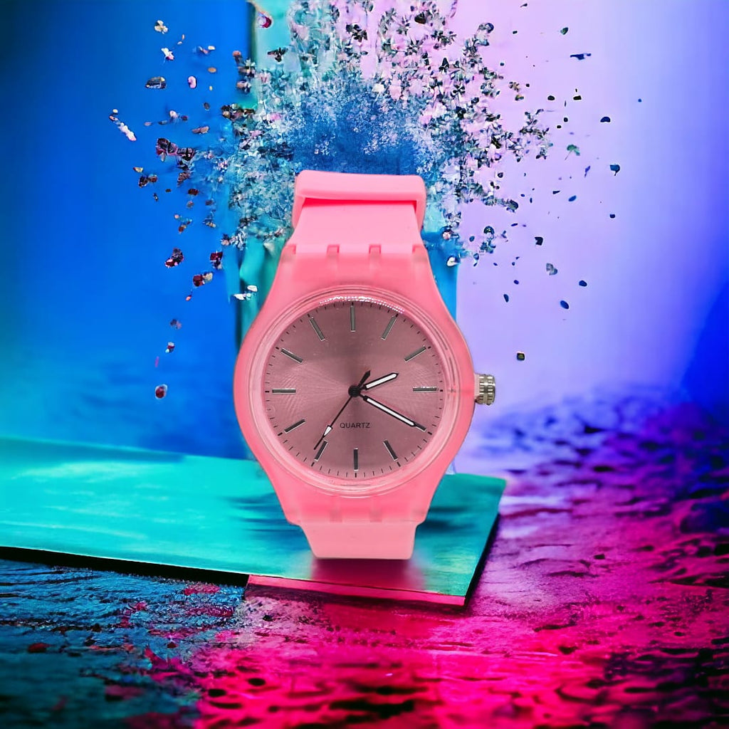 Orologio solo tempo Unisex trasparente ZCC Summer