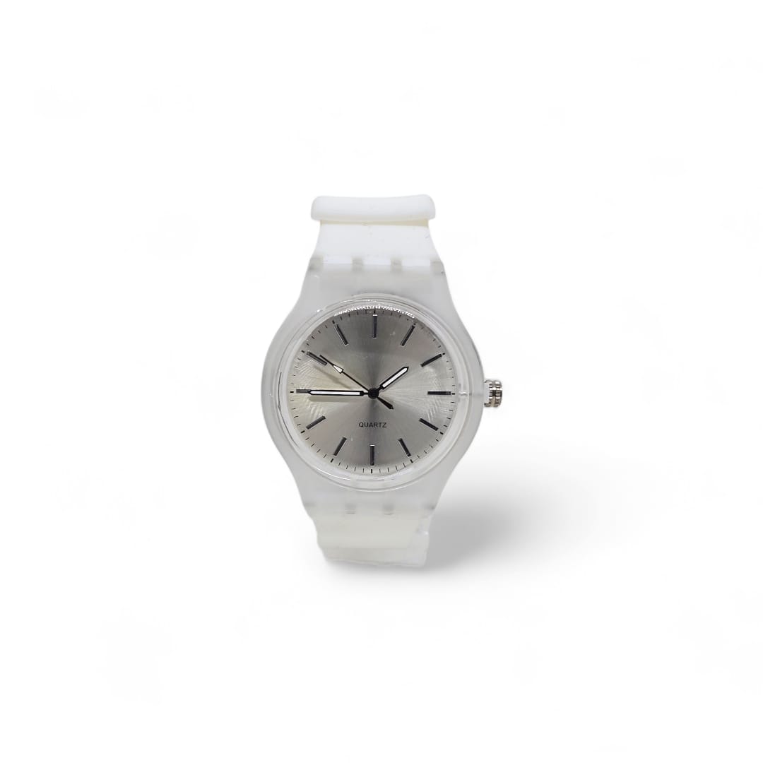 Orologio solo tempo Unisex trasparente ZCC Summer