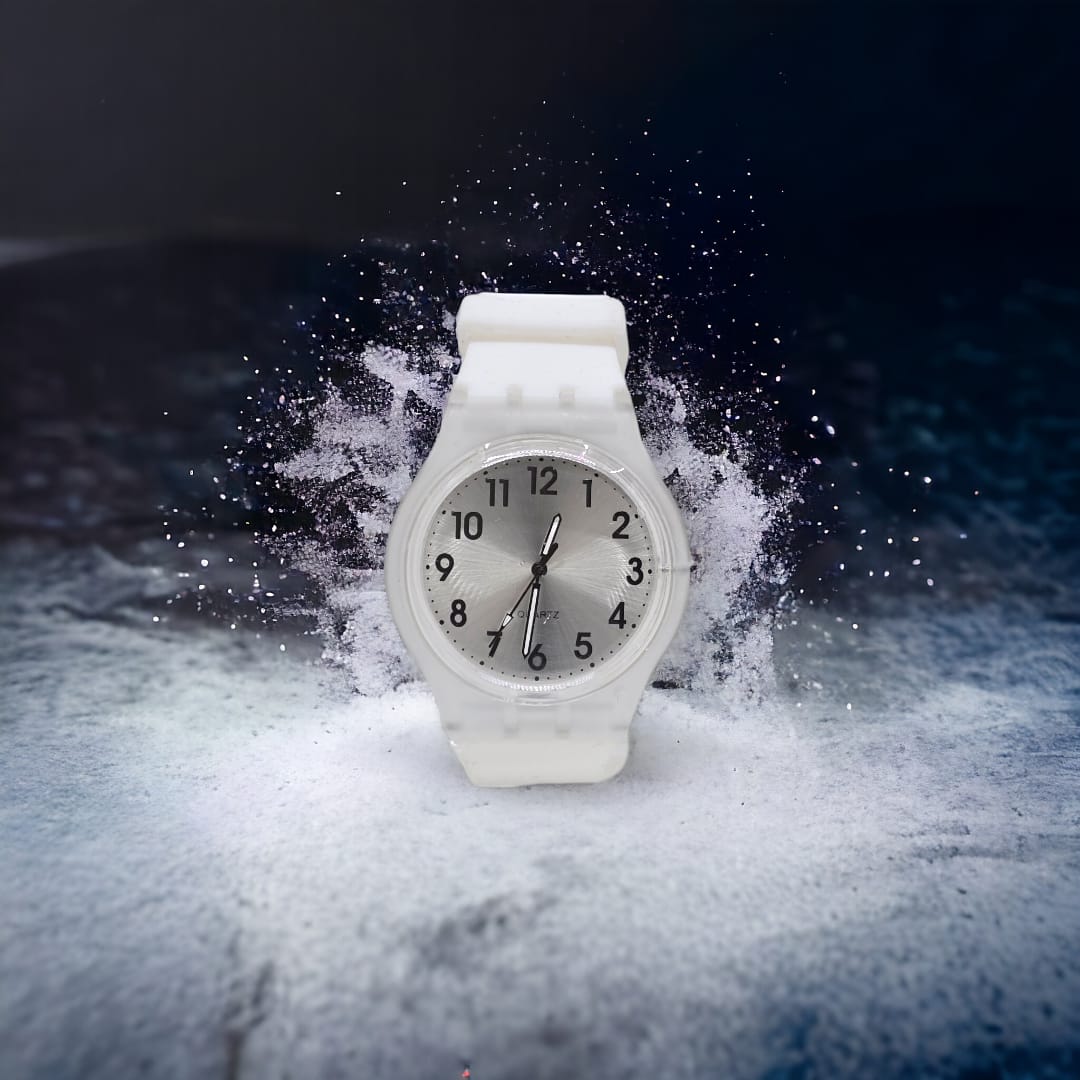 Orologio solo tempo Unisex trasparente ZCC Summer