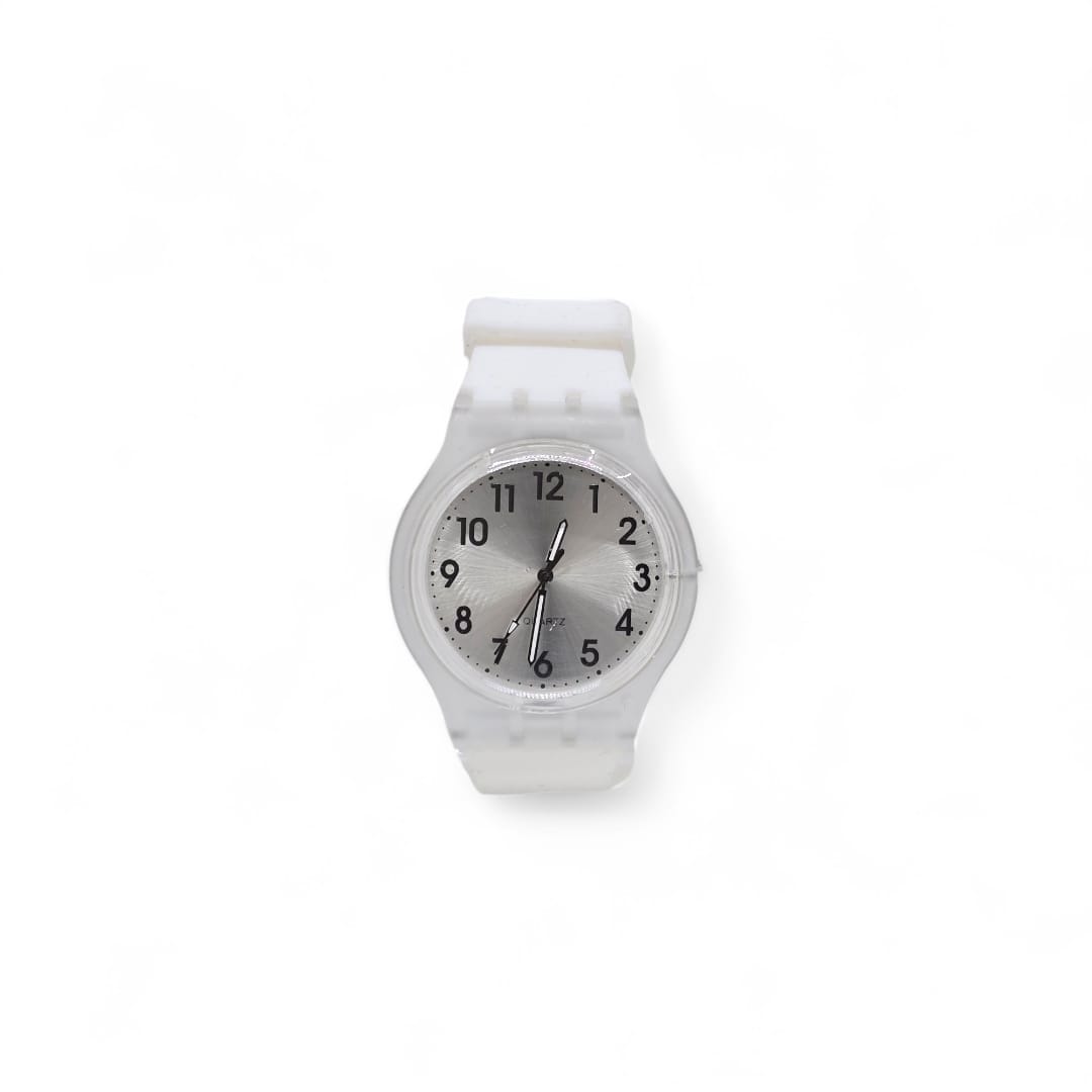 Orologio solo tempo Unisex trasparente ZCC Summer