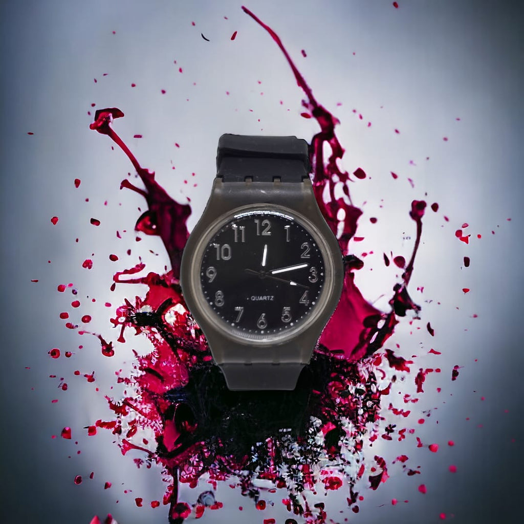 Orologio solo tempo Unisex trasparente ZCC Summer
