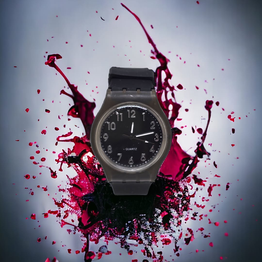 Orologio solo tempo Unisex trasparente ZCC Summer