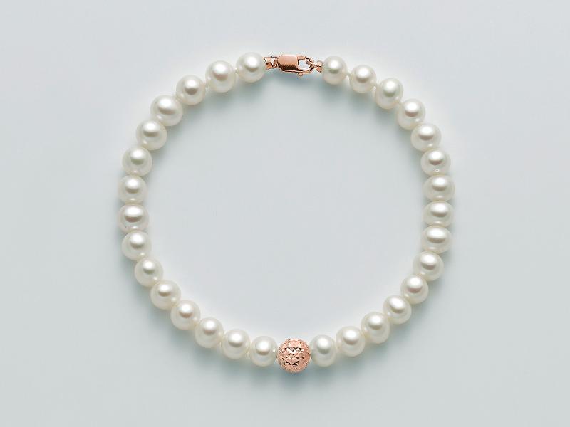 Yukiko Bracciale Perle Oro Brillante PBR2307RY