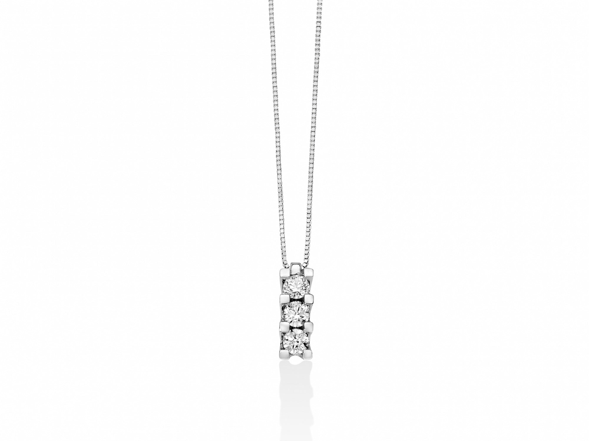 Yukiko Girocollo Trilogy con Diamanti CLD4116-009G7