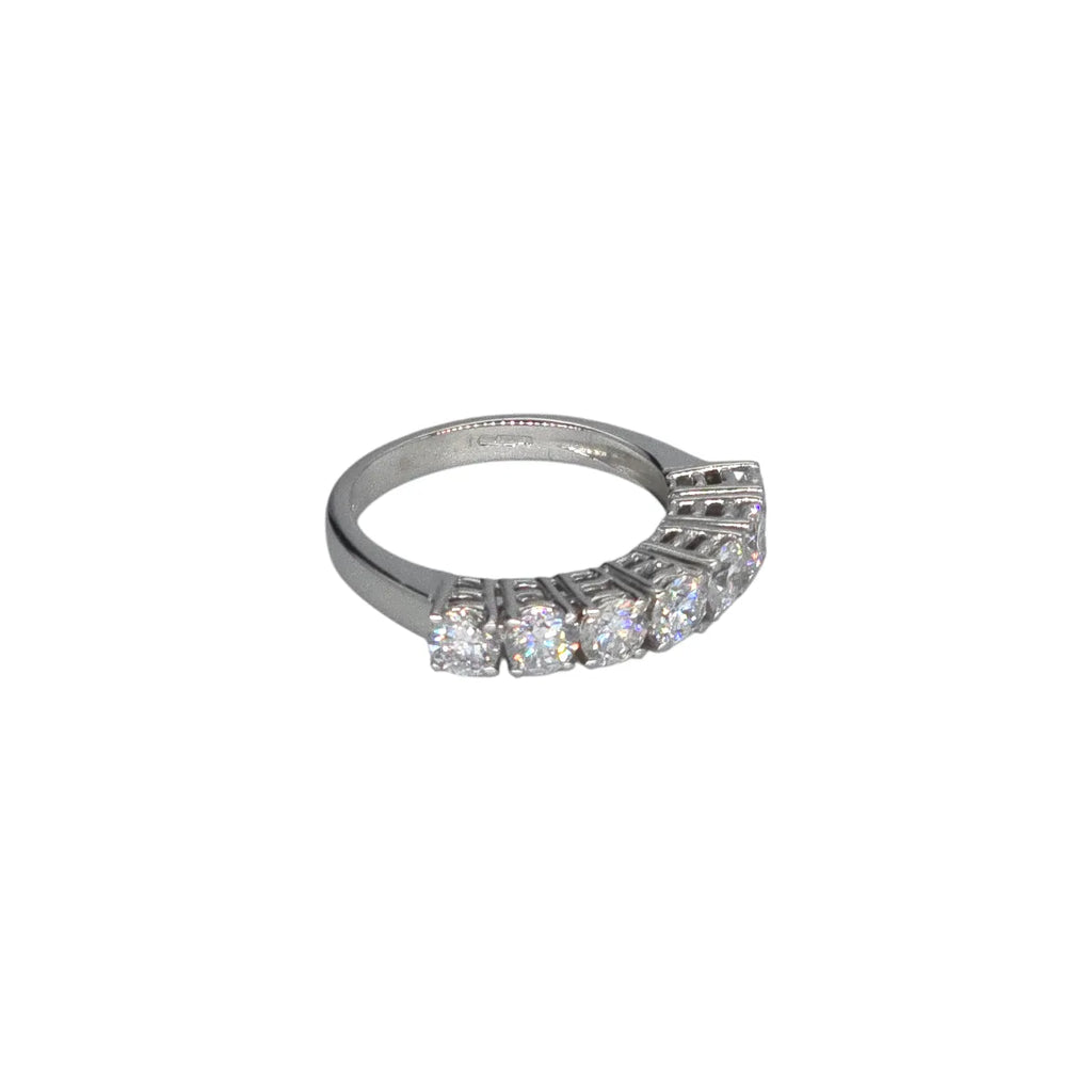 Damenring Eternity in 18 Karat Gold mit Diamanten