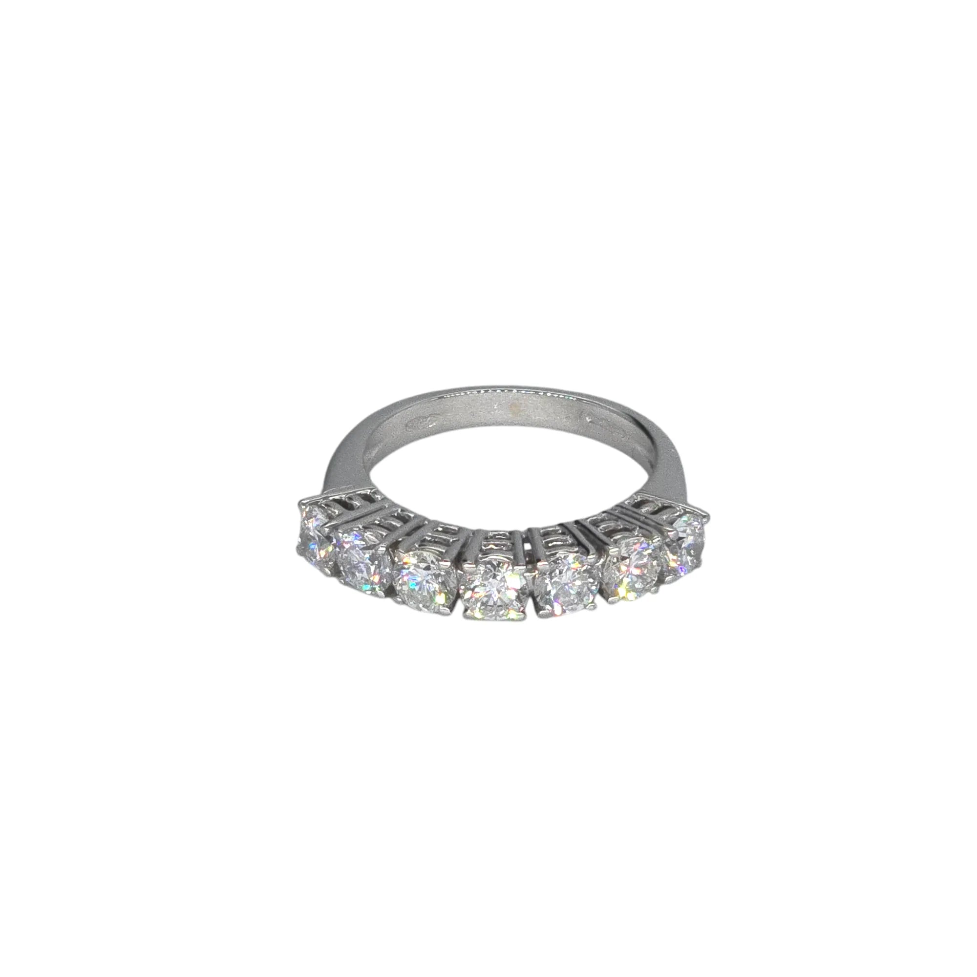 Damenring Eternity in 18 Karat Gold mit Diamanten