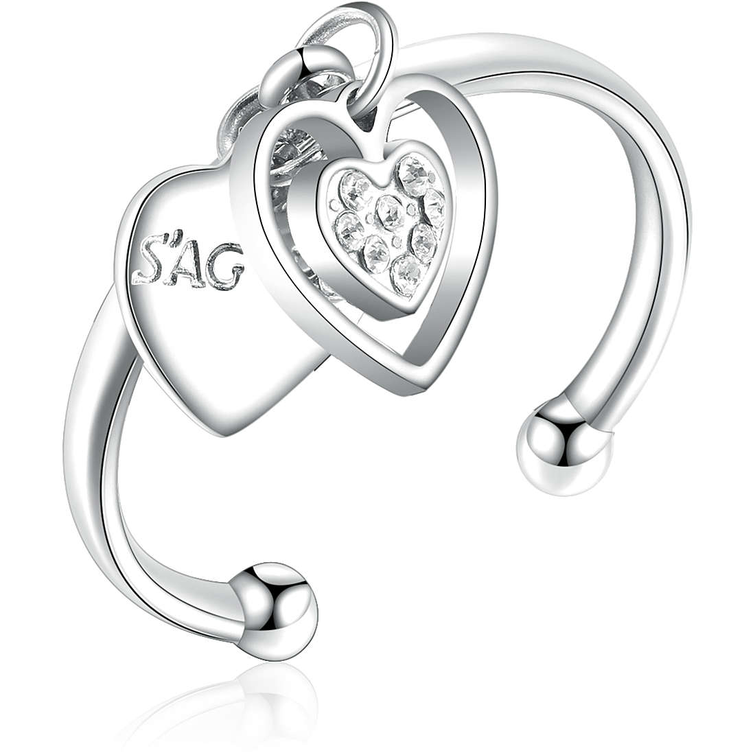 anello donna gioielli Sagapò You syo34b